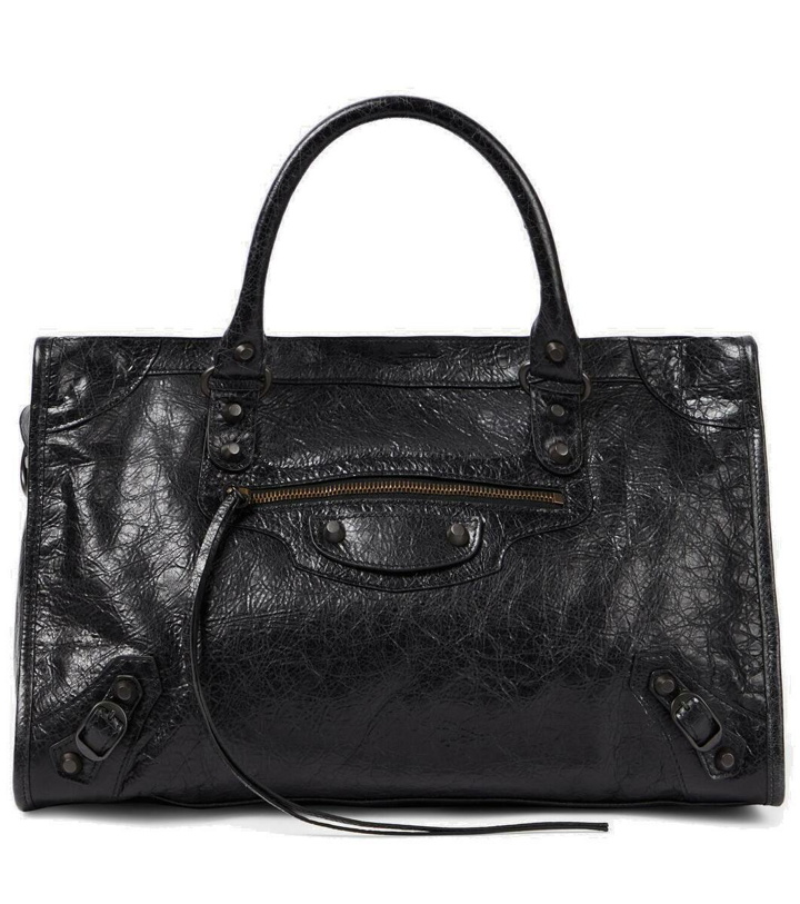 Photo: Balenciaga Le City Medium leather tote bag