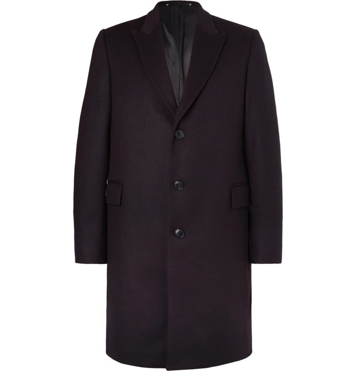 Photo: Paul Smith - Wool and Cashmere-Blend Coat - Men - Navy
