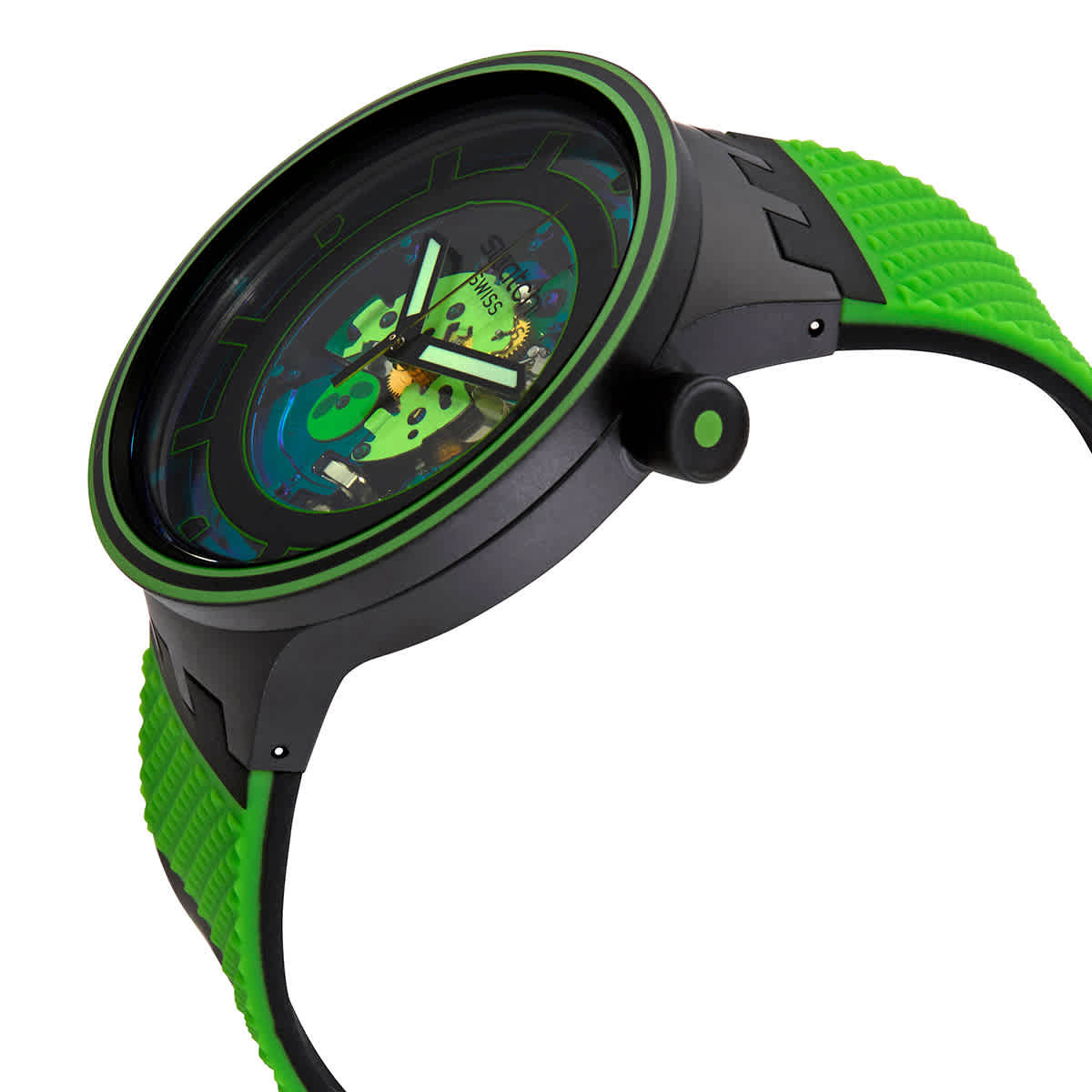 Swatch Big Bold Planets Quartz Mens Watch SB01B125