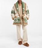 Alanui - Icon jacquard wool puffer jacket