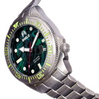 Shield Atlantis Automatic Black Dial Mens Watch SLDSH108-2