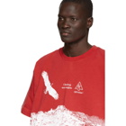 Off-White Red Eagle Landscape T-Shirt