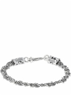 EMANUELE BICOCCHI - Engraved Braided Chain Bracelet