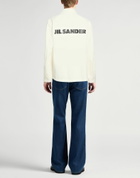Jil Sander Mens Jacket in Cream