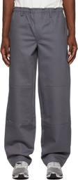 GR10K Grey Lever Trousers