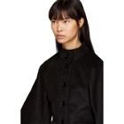 Lemaire Black Large Sleeve Corduroy Jacket