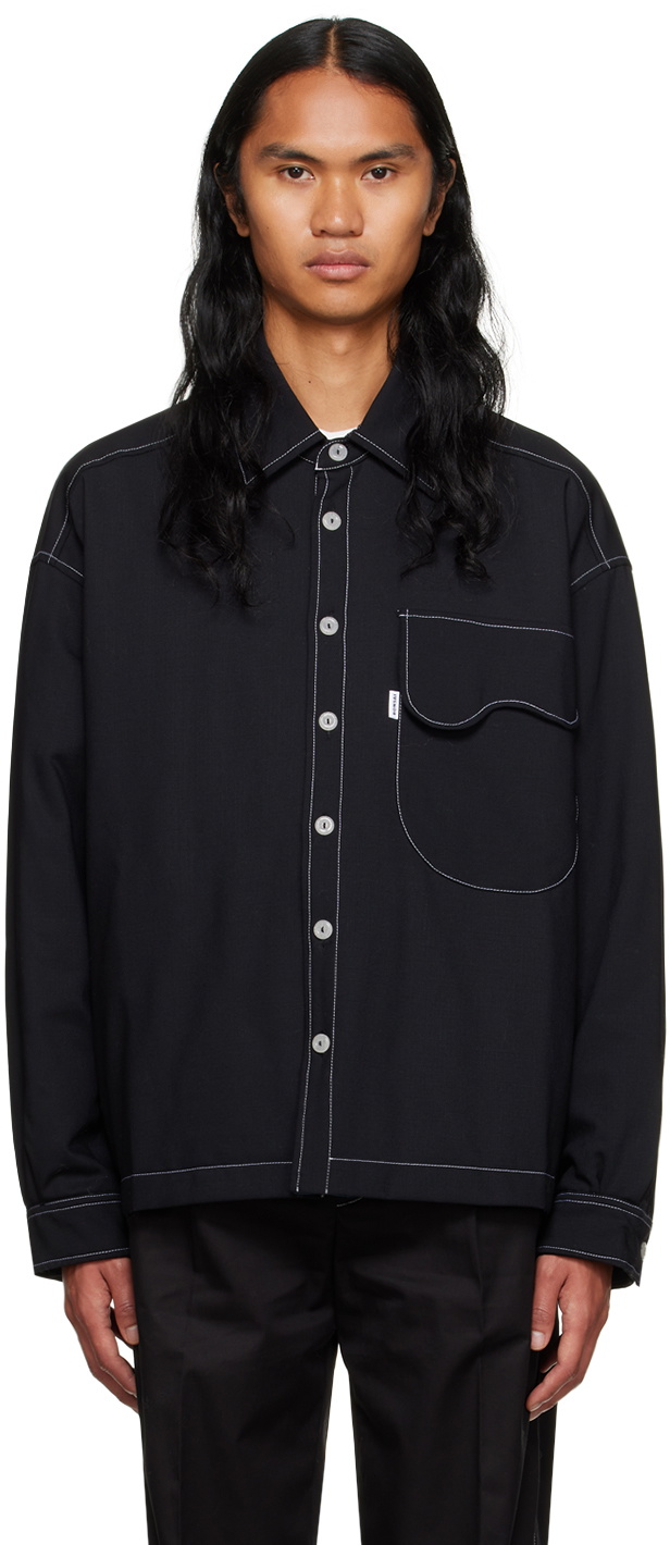 Bonsai Black Buttoned Shirt