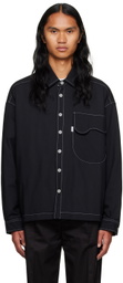 Bonsai Black Buttoned Shirt