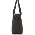 Bottega Veneta Black Rubber Intrecciato Tote