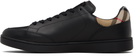 Burberry Black Leather Set Sneakers