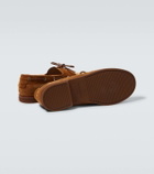 Gianvito Rossi Vandé suede boat shoes