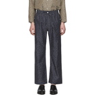 Needles Grey String Cowboy Trousers