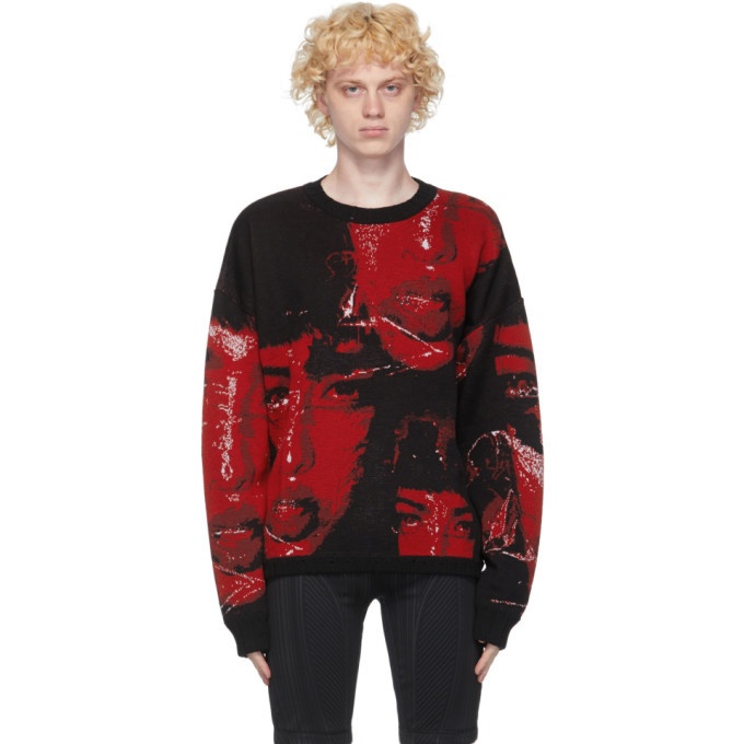 Photo: MISBHV Red and Black Kozue Sweater