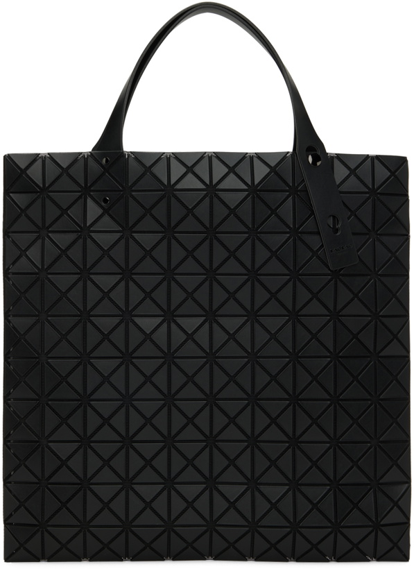 Photo: BAO BAO ISSEY MIYAKE Black Prism Tote