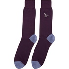 Paul Smith Purple London Parks Socks