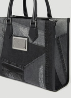 Dolce & Gabbana Small Patchwork Denim Tote Bag