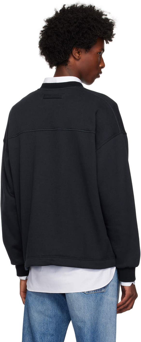 ZEGNA Navy Crewneck Sweatshirt