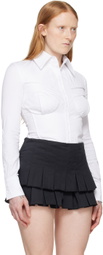 Sinéad O’Dwyer White Bib Bodysuit
