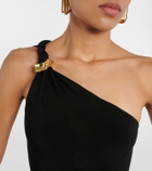 Galvan Leticia one-shoulder bodysuit