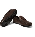 Tod's - City Gommino Leather Penny Loafers - Men - Brown