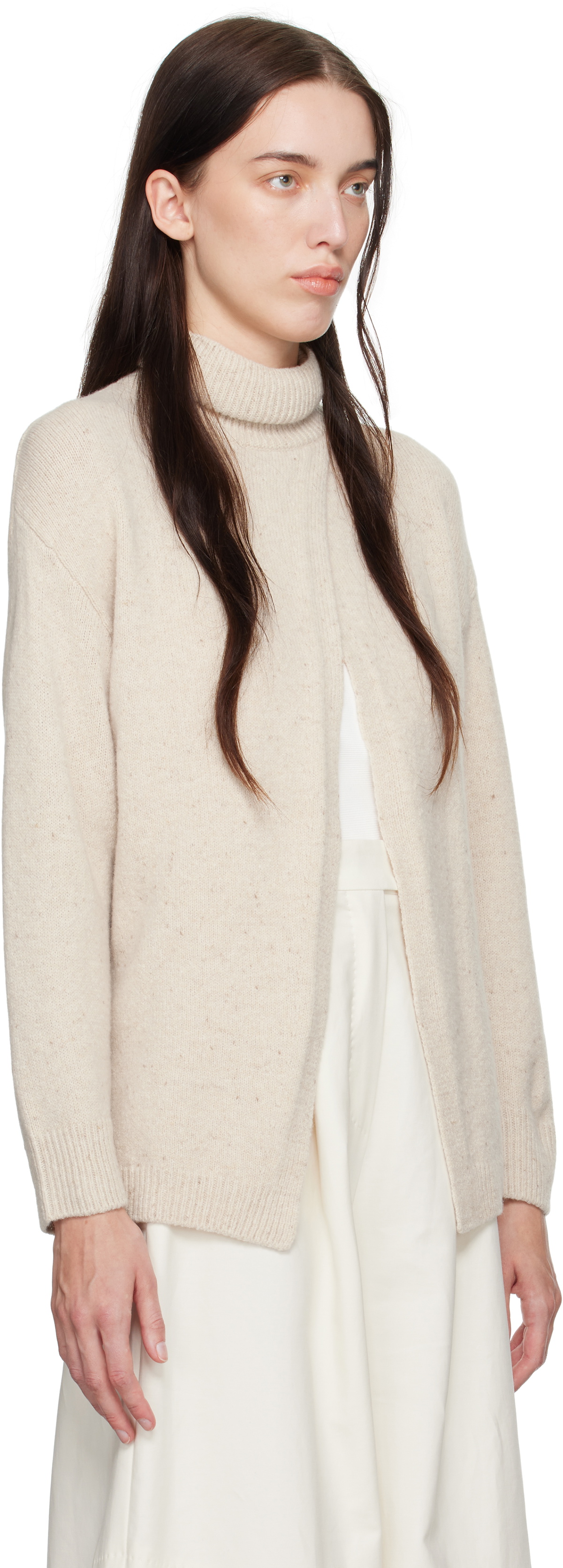 Max Mara Leisure Beige Angelo Turtleneck