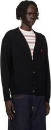 Kenzo Black Kenzo Paris 'Boke Flower' Embroidered Cardigan