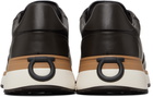Ferragamo Brown Low Cut Sneakers