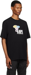 AAPE by A Bathing Ape Black Moonface T-Shirt