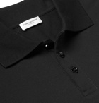 Saint Laurent - Cotton-Piqué Polo Shirt - Men - Black