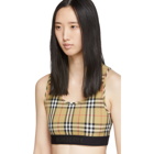 Burberry Beige Vintage Check Bra