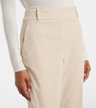 Eleventy Cotton corduroy straight pants