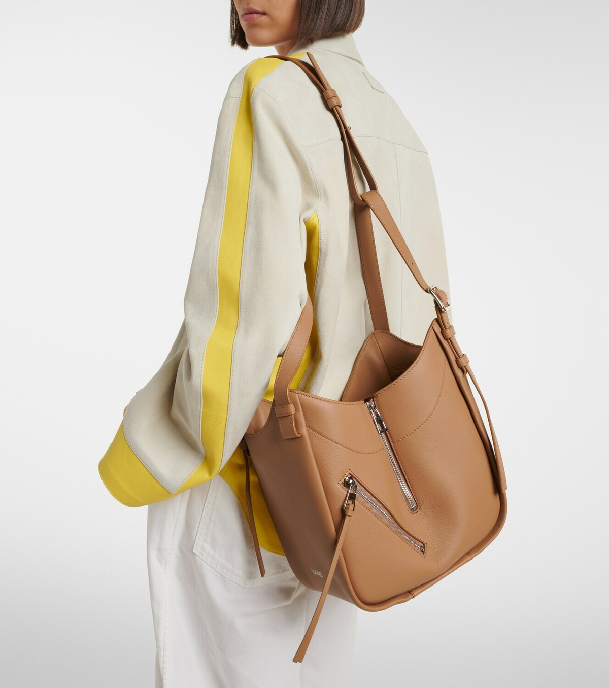 Loewe Hammock Flip Medium leather tote bag