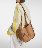 Loewe Hammock Flip Medium leather tote bag