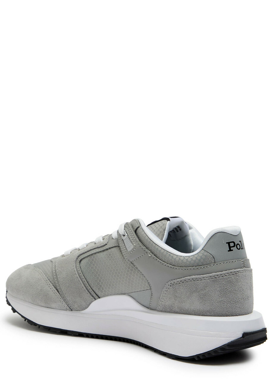 Polo Ralph Lauren Train 89 Panelled Mesh Sneakers Grey