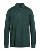 Roberto Collina Mens Shirt Dark in Green