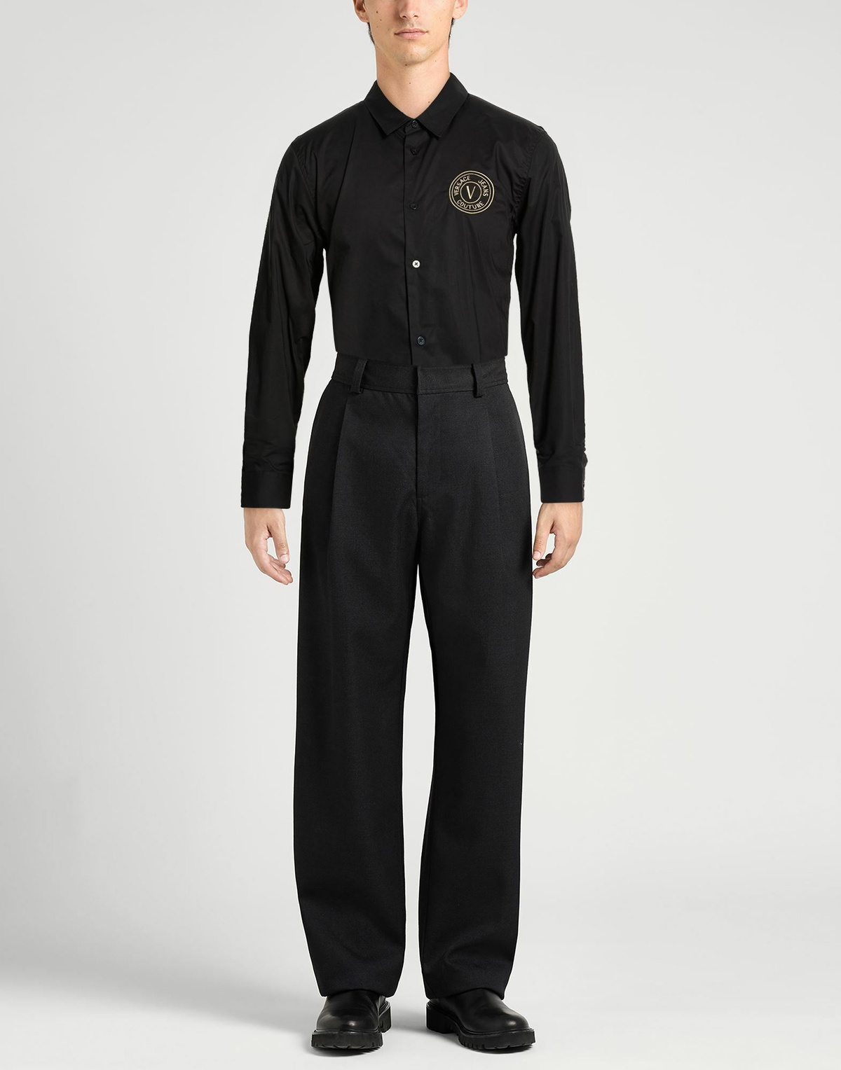 Versace Jeans Couture Mens Shirt in Black