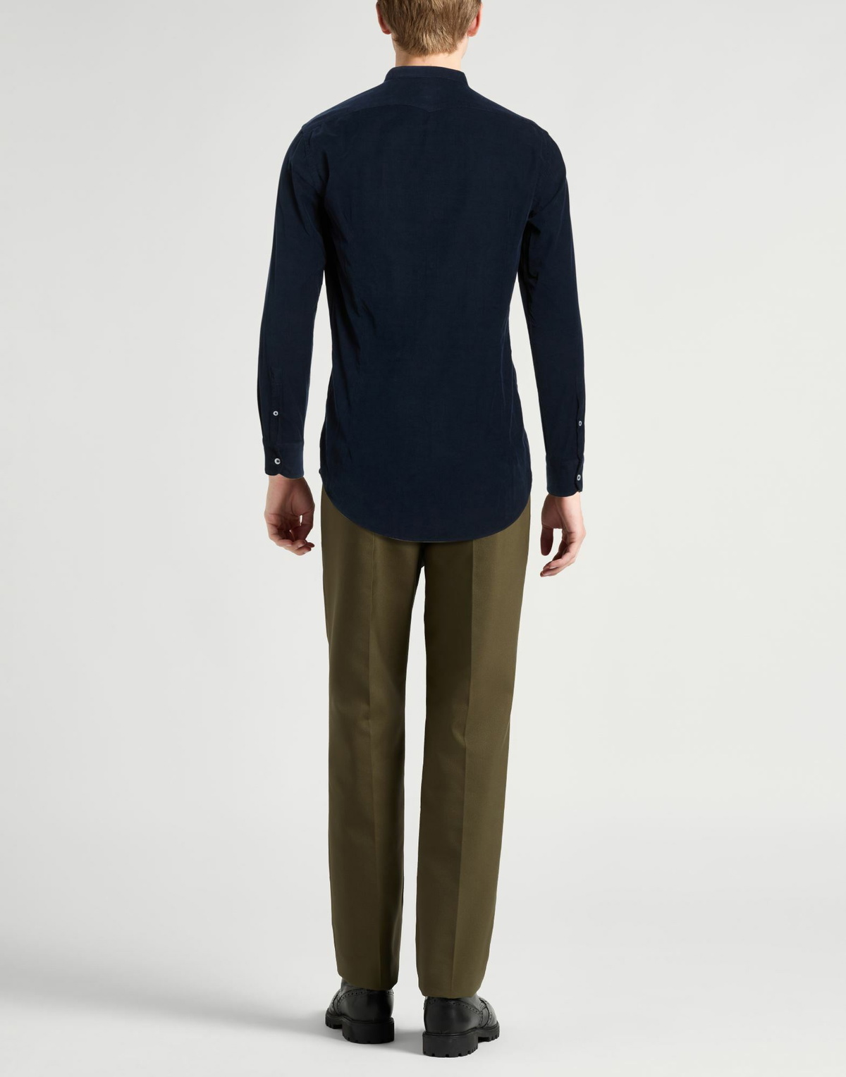 Massimo Alba Mens Shirt Midnight in Blue