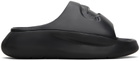 Lacoste Black Serve Slides