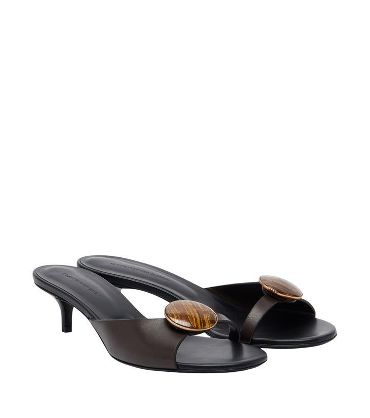 Photo: Christopher Esber Aura Quartz leather mules