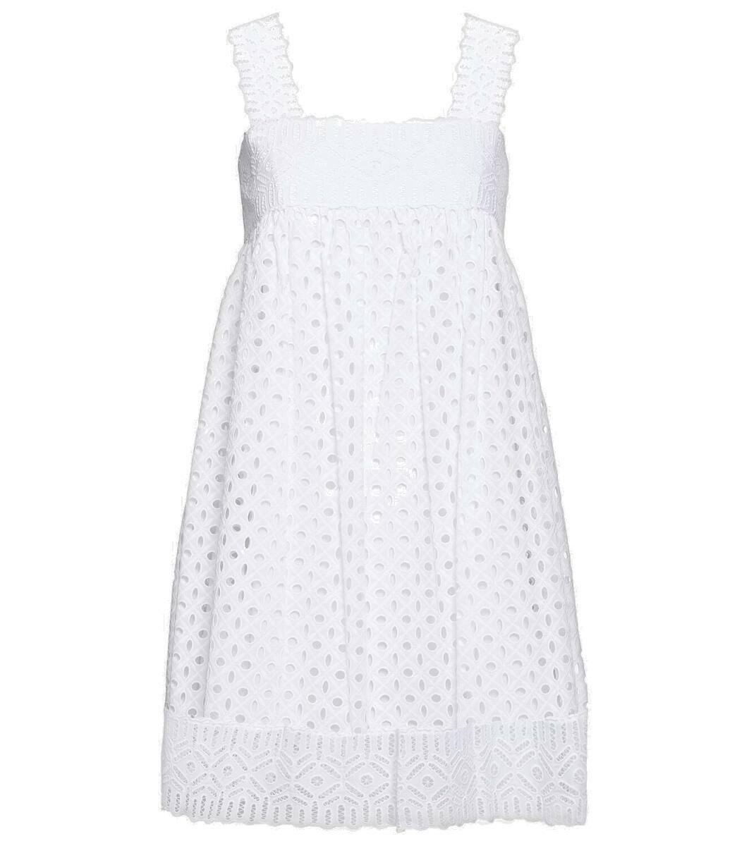 TORY BURCH ワンピース 服 Cotton broderie anglaise 957716 TORY BURCH ワンピース 服 Cotton broderie anglaise 957716
