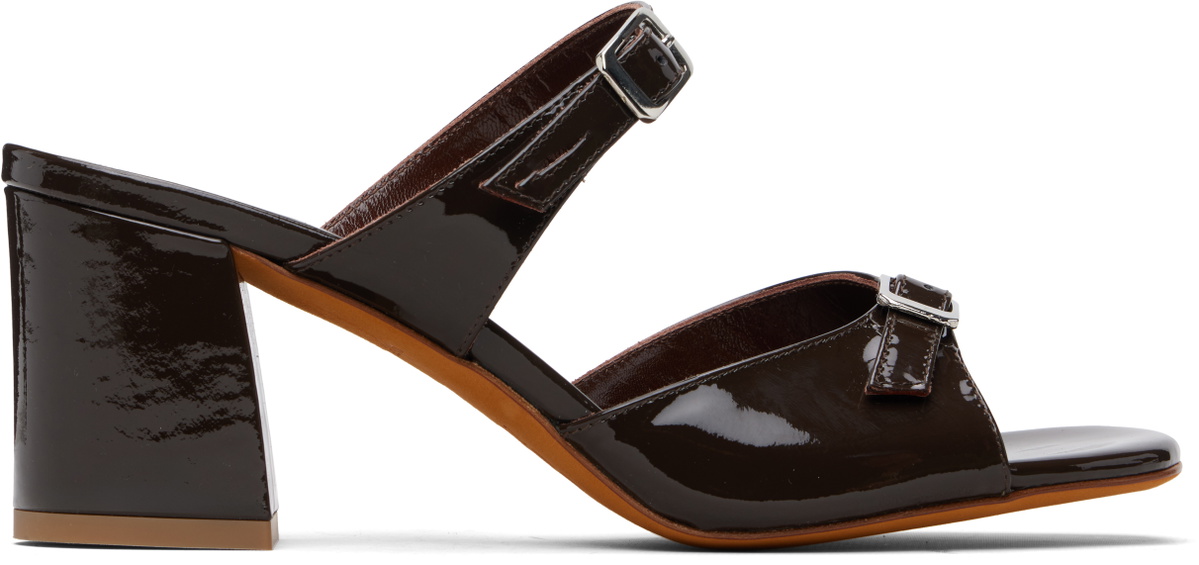 Maryam Nassir Zadeh Brown Una Heeled Sandals