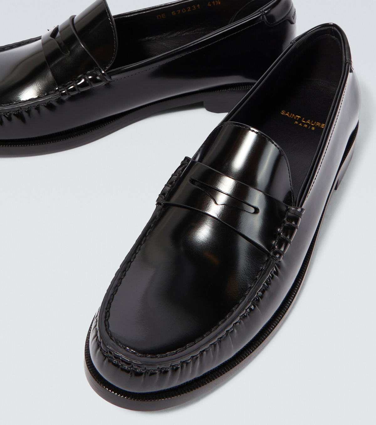 ローファー・オックスフォード Saint Laurent Le Loafer loafers SAINT LAURENT Le Loafer leather loafers | NET-A-PORTER