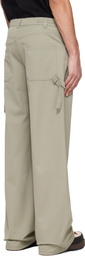 HELIOT EMIL Green Dressage Trousers
