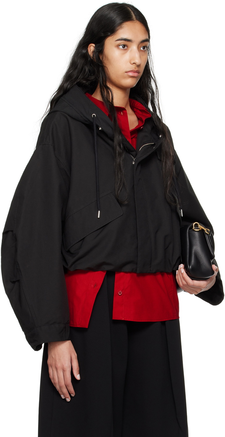 JACQUEMUS◆La Doudoune Caraco パファークロップドジャケット JACQUEMUS Black La Casa 'La parka courte Caraco' Jacket