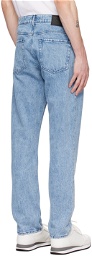 BOSS Blue Relaxed-Fit Jeans