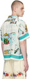 Bode Multicolor Niagara Souvenir Shirt