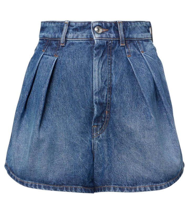Photo: Sportmax Ghibra denim shorts