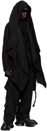 Julius Black Hooded Coat