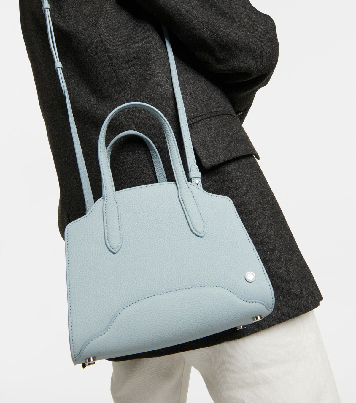 Brown Sesia medium leather tote | LORO PIANA | NET-A-PORTER