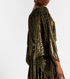 Roberto Cavalli Leopard-print kaftan